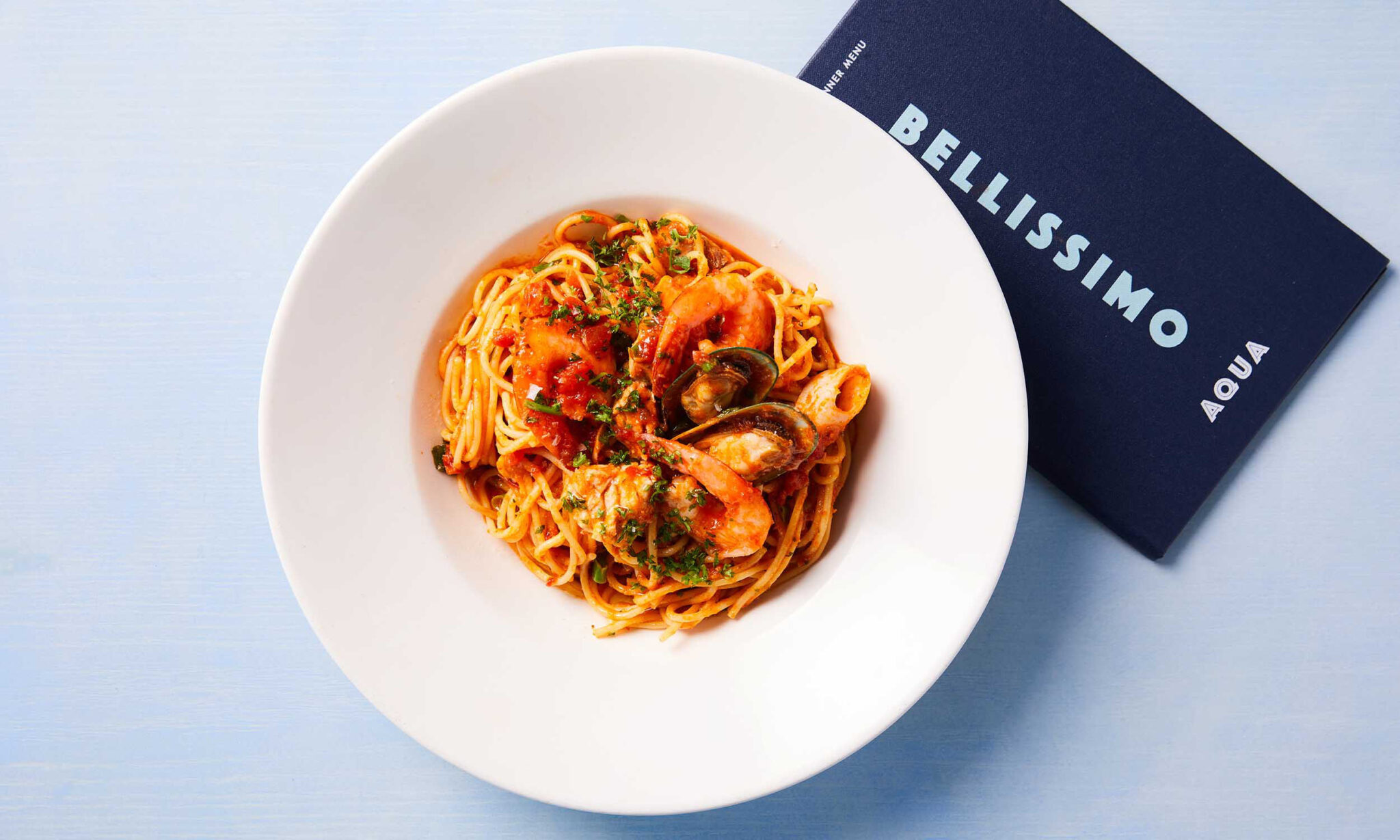 Seafood Marinara at Aqua DYRSL