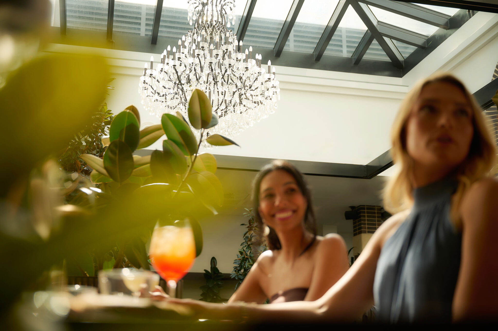 Courtyard dining at DYRSL