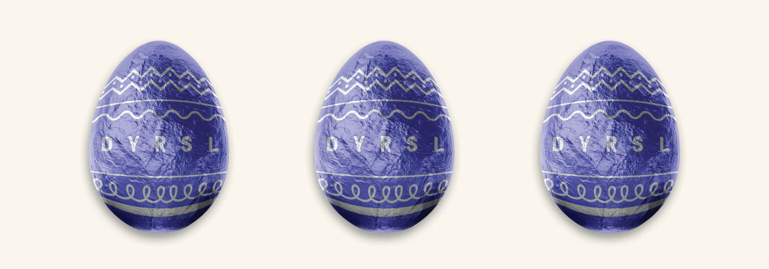 Easter Eggs in Raffles March at DYRSL