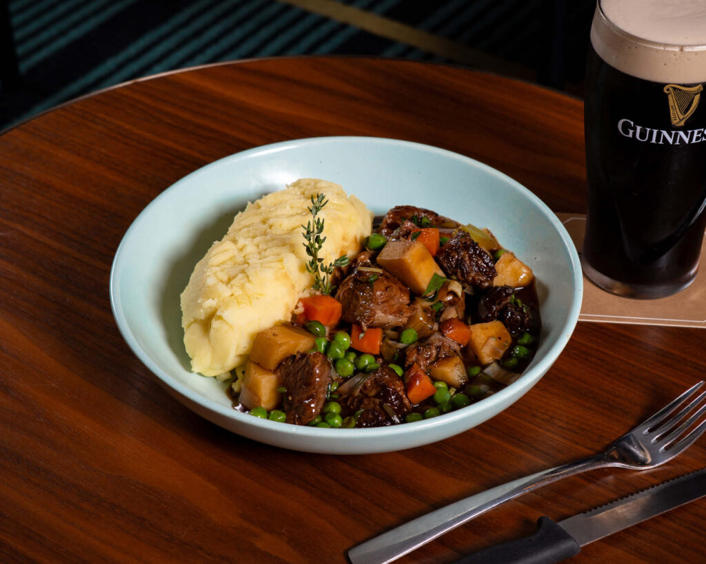 Irish Beef and Guinness Stew.