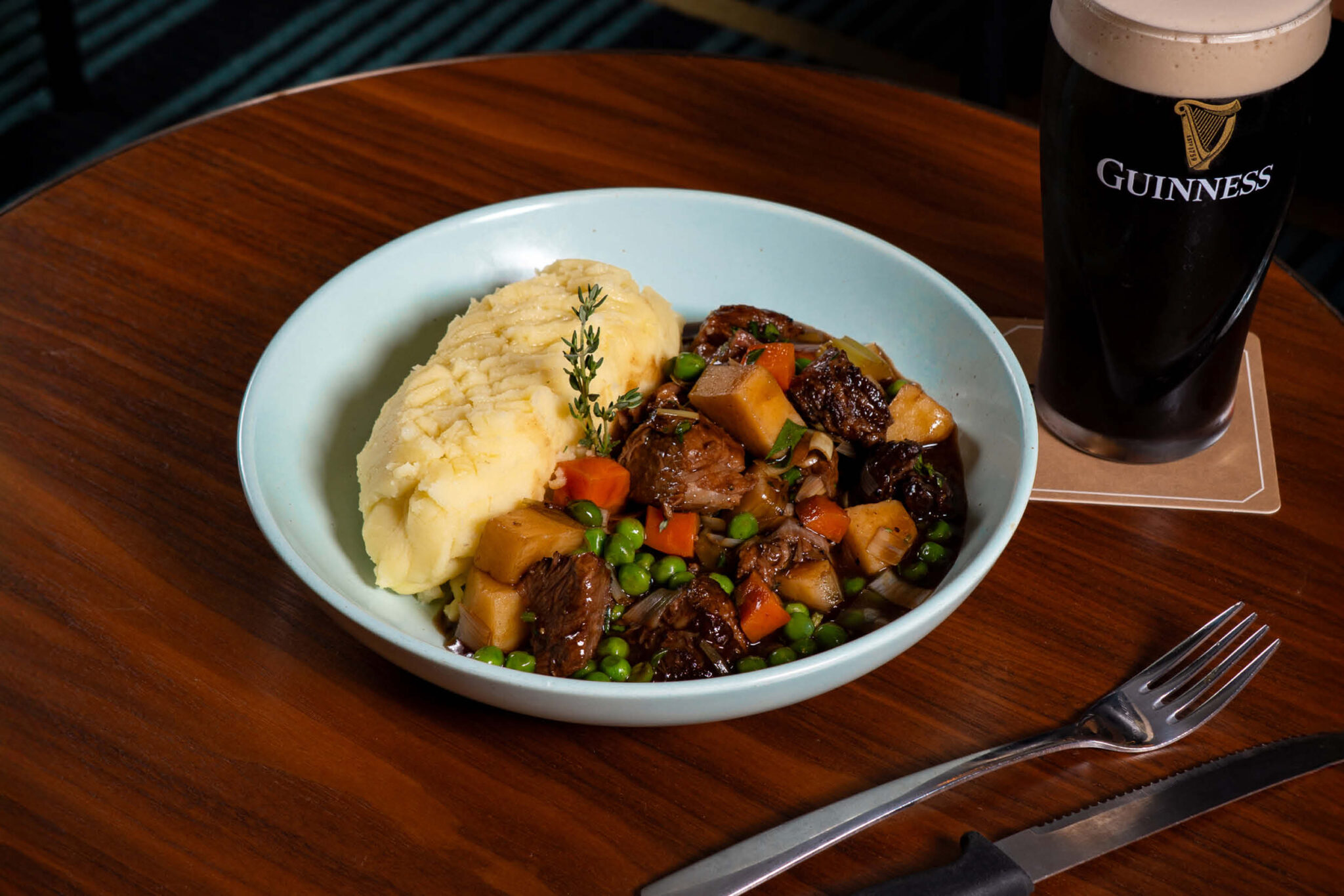 Battery House Irish Beef and Guinness Stew