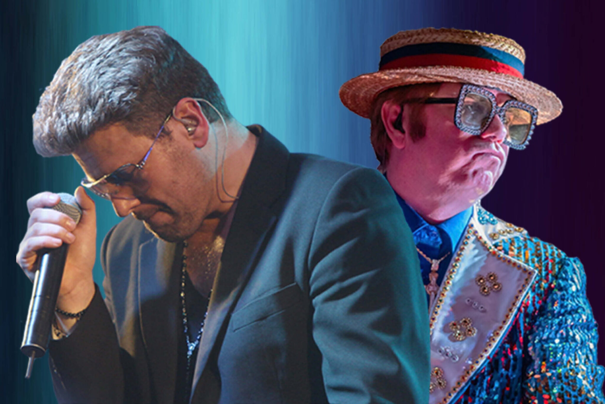 George and Elton tribue show at DYRSL