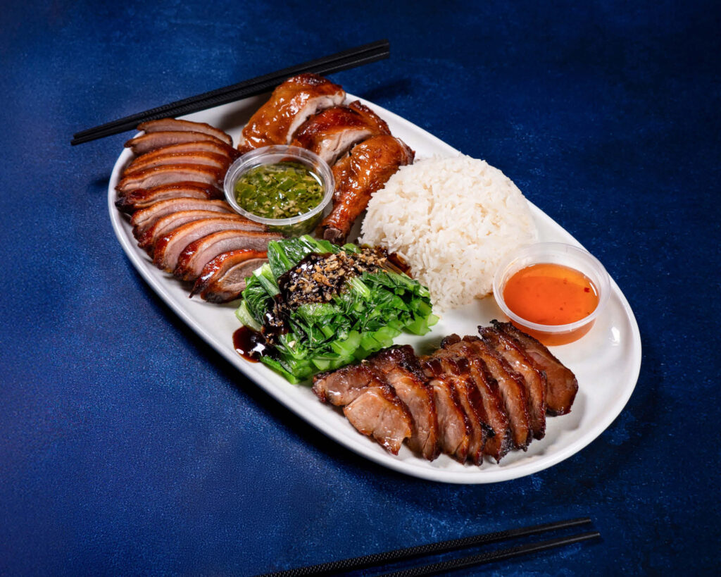 BBQ Roast Meat Platter for Two.