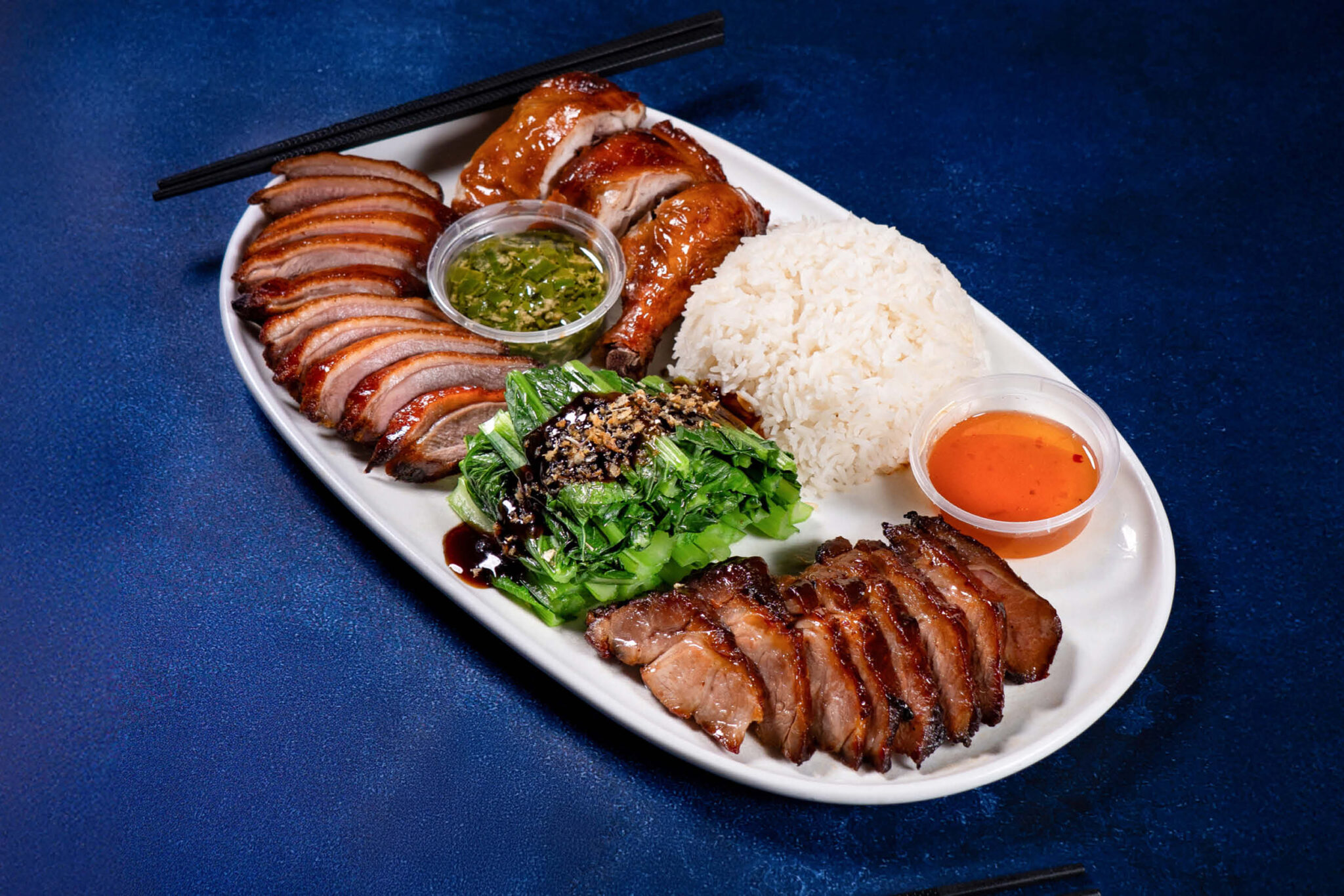 Tastes of Asia BBQ Roast Meat Platter for Two