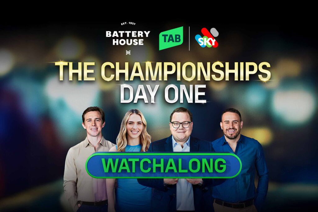 The Championships Day One Watchalong.