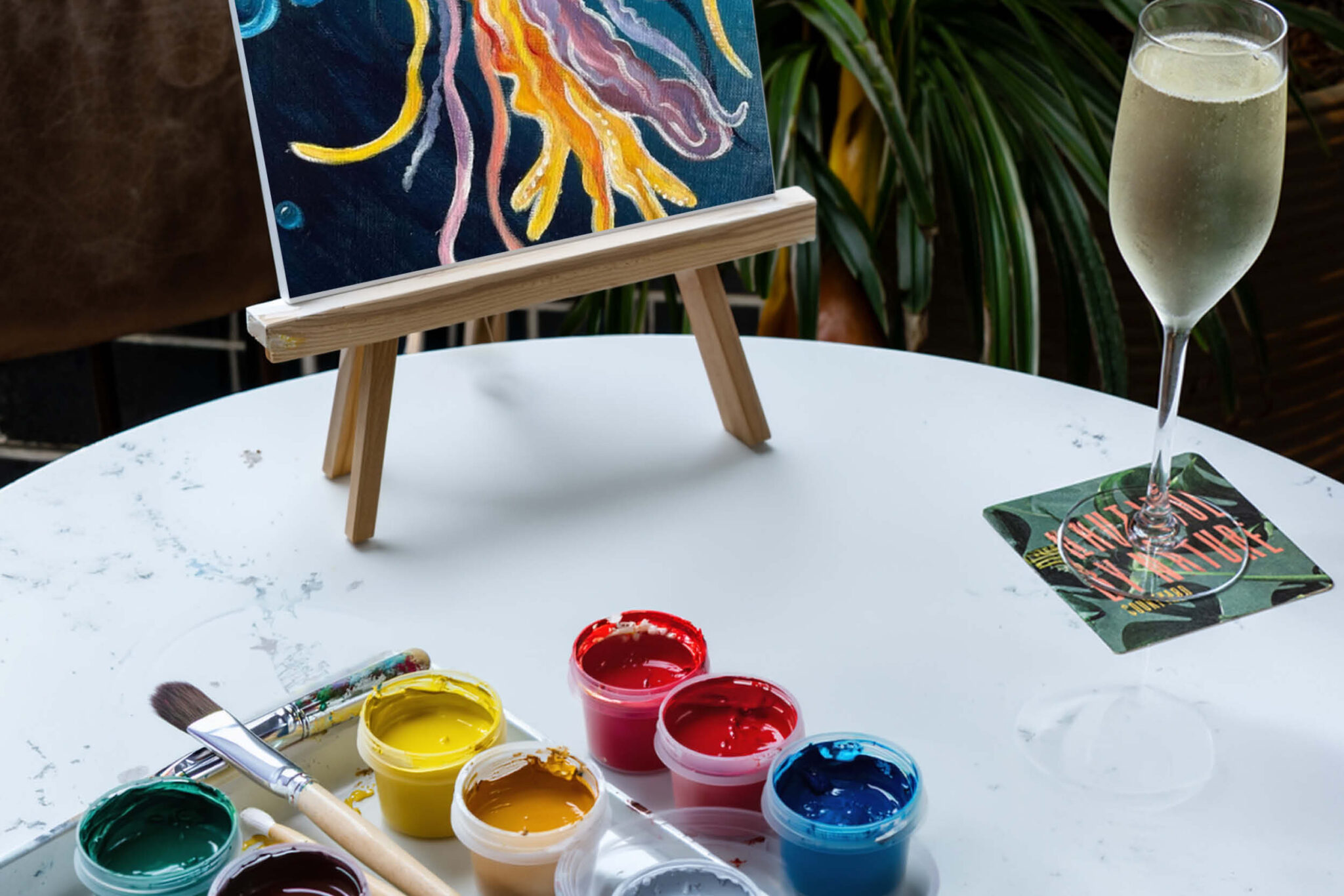 Paint & Sip at DYRSL