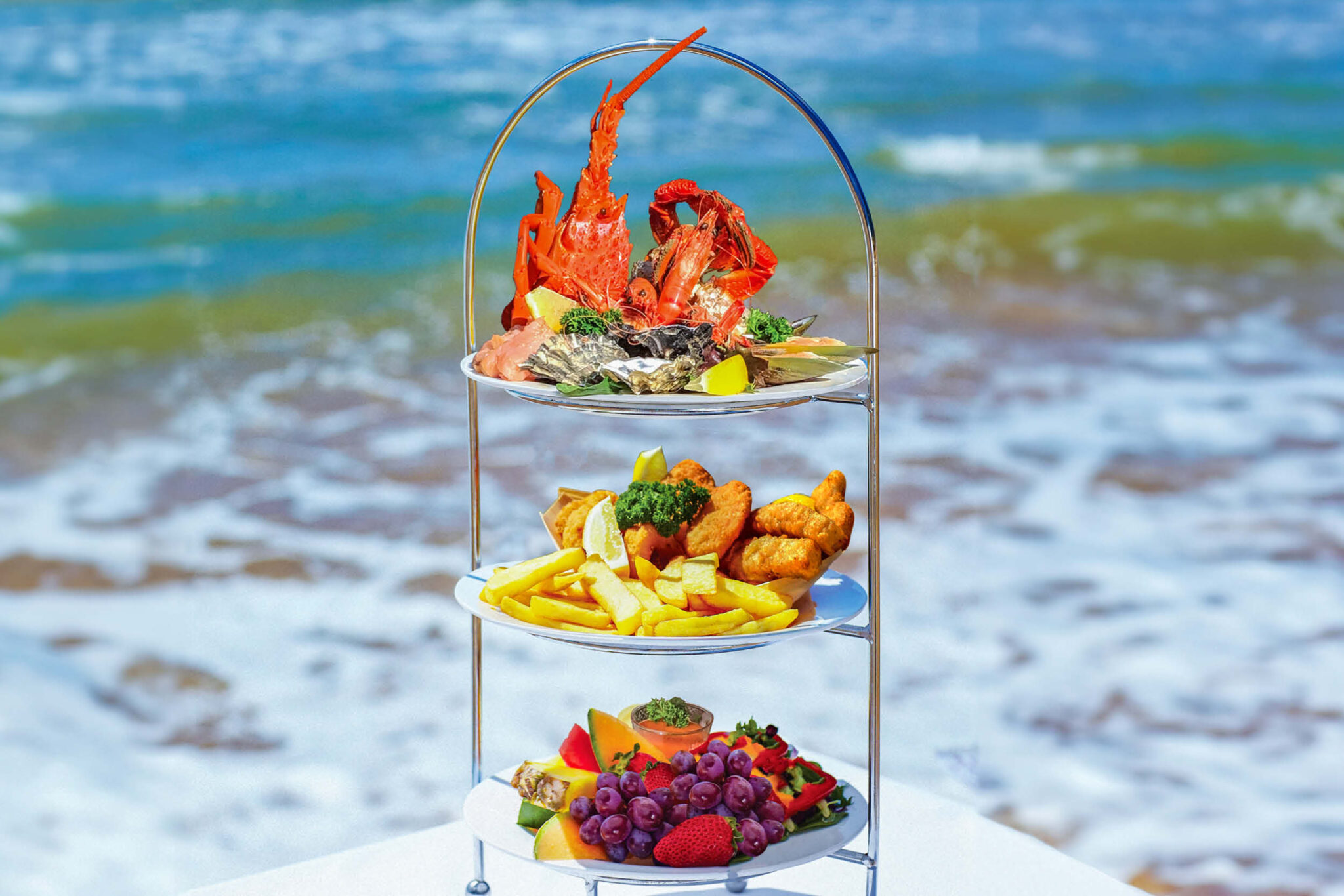Bistro Seafood Tower for Two.