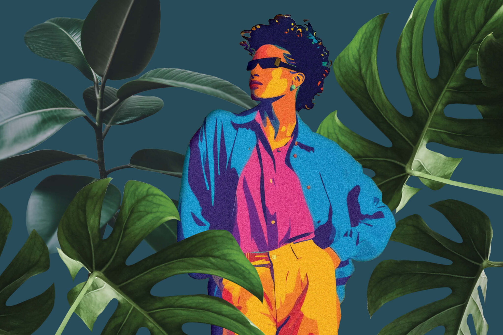 80s Takeover Courtyard